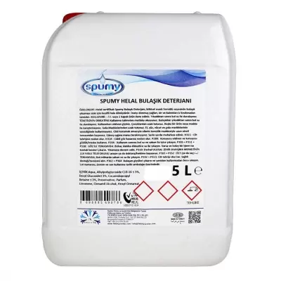 Helal Sertifikalı Bulaşık Deterjanı 5 lt