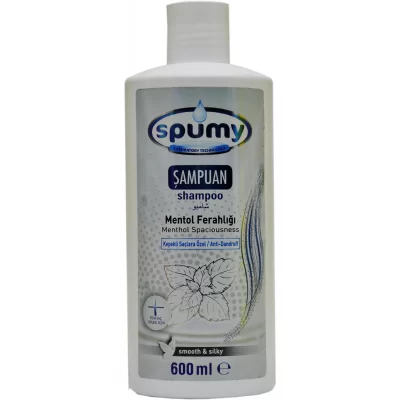 Spumy Mentol Ferahlığı Kepekli Saçlara Özel Şampuan 600 ml 